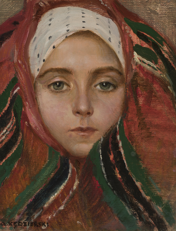 아폴로니우시 켄지에르스키의 '워비치의 소녀'(1910).
