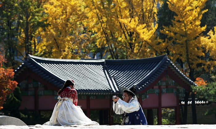 ▲ 수도권 관광객이 가장 많이 찾은 명소 중 하나인 서울의 덕수궁. 전한 기자.