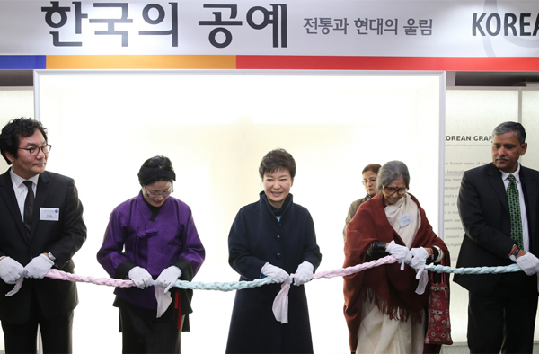 한국공예디자인문화진흥원, 인도 레드포트에서 '한국의 공예'전 열어
