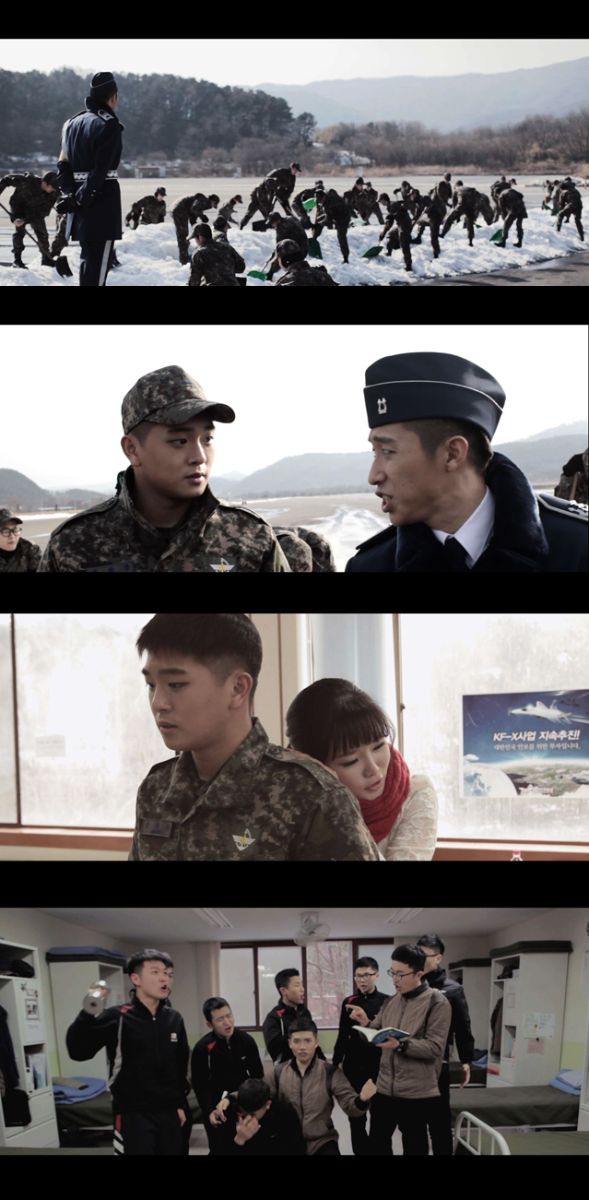 뮤지컬영화 '레미제라블'을 한국 공군 장병이 패러디한 '레밀리터블'의 인기가 국내외에서 뜨겁다 (사진: 공군 공감).