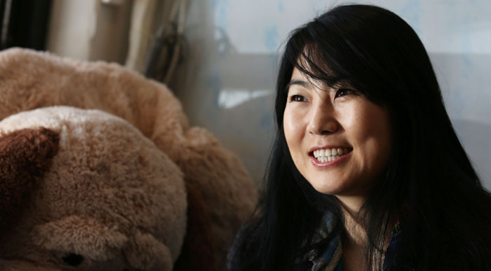 박강수 미소