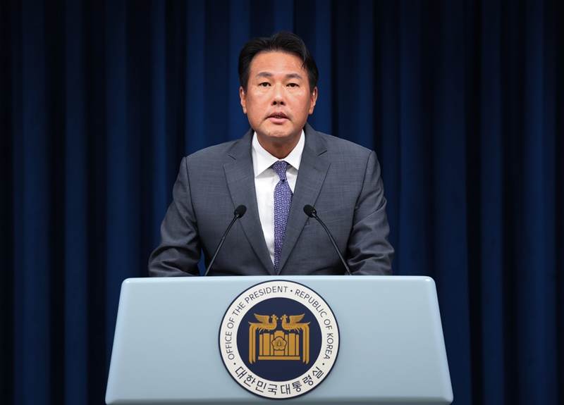 ▲ 김태효 국가안보실 제1차장이 30일 서울 용산 대통령실 청사에서 한·아프리카 정상회의에 관해 브리핑하고 있다. 연합뉴스