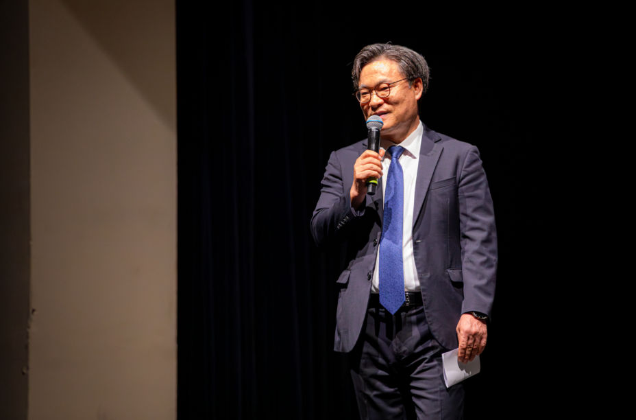 인사말을 전하는 양상근 문화원장