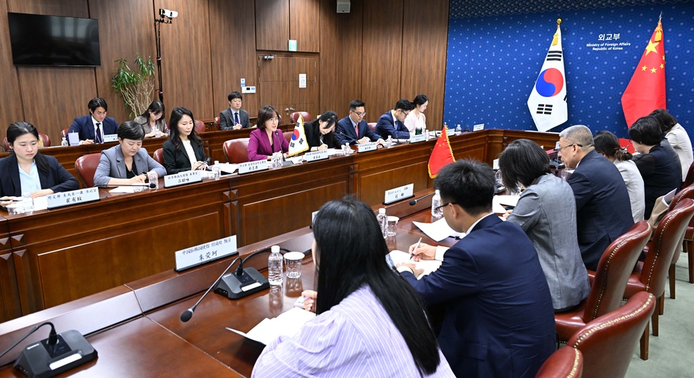 ▲ 29차 한중 경제협력 종합점검회의가 3일 서울 외교부 청사에서 열렸다. 외교부