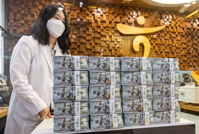 7월 말 기준 한국 외환보유액이 4386억1000만 달러로 6월 말(4382억8000만 달러) 대비 3억3000만 달러 증가했다. 연합뉴스