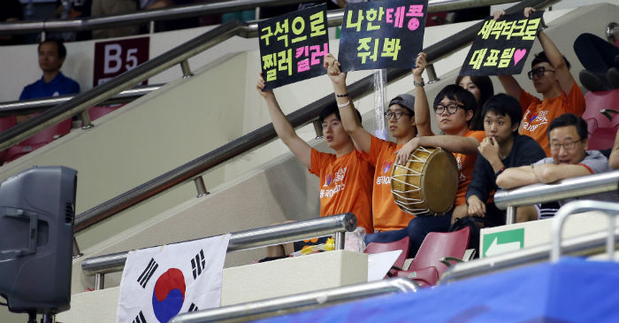 응원과 격려로 가득한 인천아시안경기대회