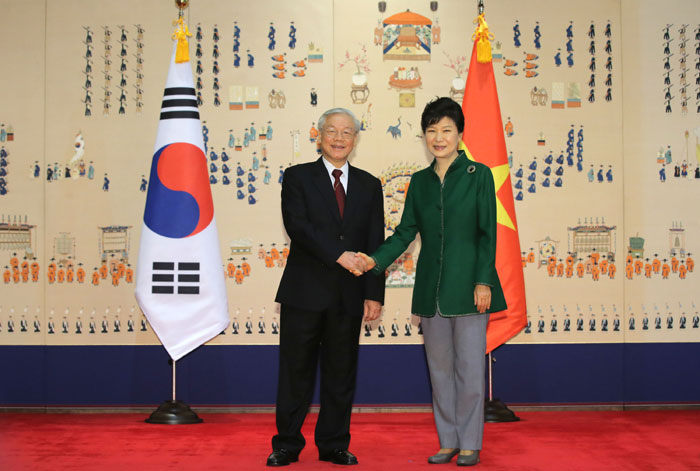 한-베트남 정상회담, 경협 심화 논의
