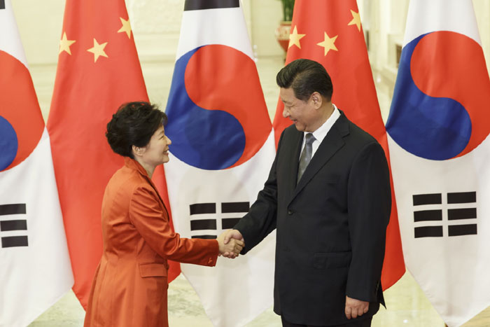 한•중 정상, FTA 타결 선언