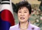 박근혜 대통령이 22일 스위스 다보스에서 열린 ‘스위스 다보스 포럼’의 ‘한국의 밤’ 행사에 보낸 영어 영상 메시지. 