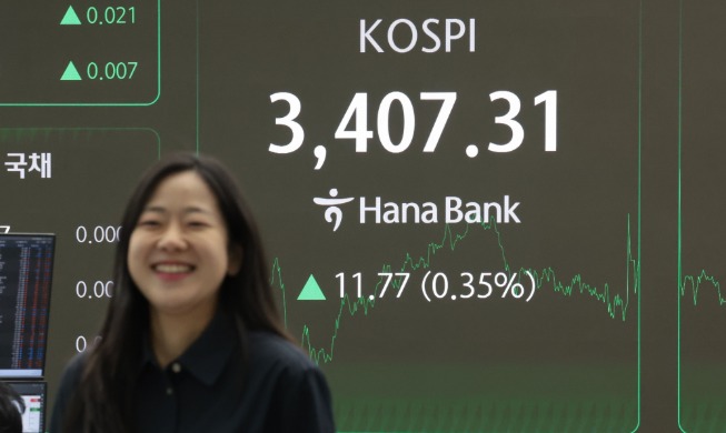 코스피 3400 사상 첫 돌파···주식 양도소득세 대주주 기준 50억 유지